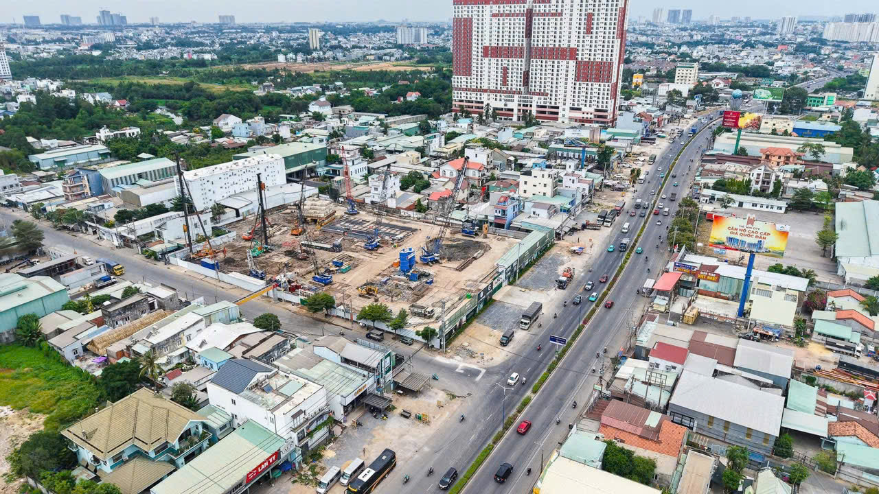 Tiến độ mới nhất về dự án the emerald boulevard